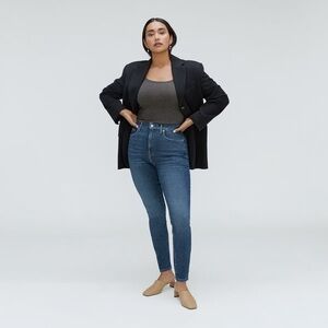 Everlane Curvy High Rise Skinny Crop Women’s Jeans Size 25